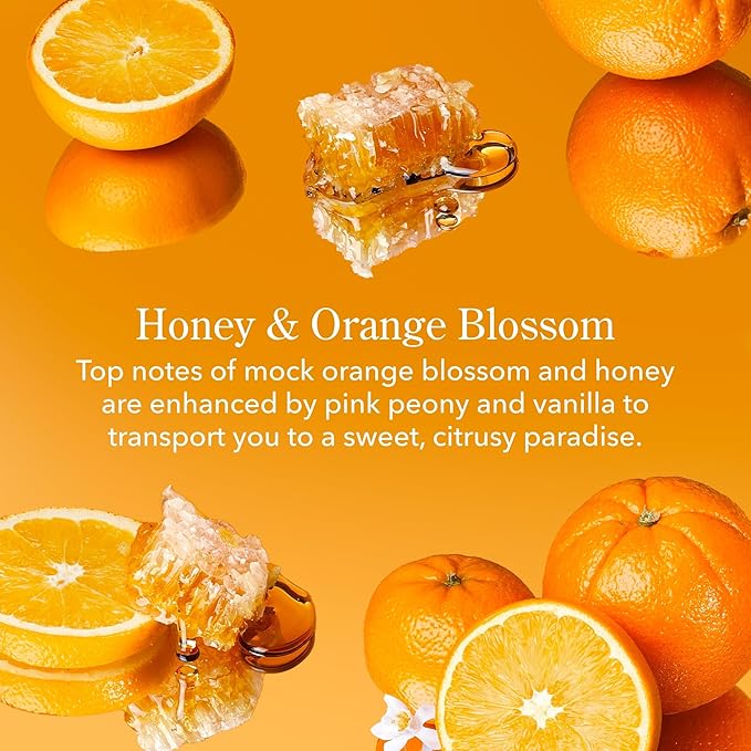 Beekman 1802 Honey & Orange Blossom Bodycare Minis Discovery Kit - Set of 3 - Scented - Cleanses, Moisturizes & Hydrates - With Lactic Acid & Shea Butter - Good for Sensitive Skin - Cruelty Free