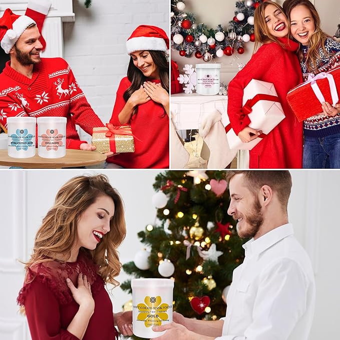 Jelly Mask for Facials Professional, 17.6Oz Upgrade Real 24K Gold Anti-Aging & Firming Jelly Masks with Tools, Peel Off for DIY Skin Care Salon Spa