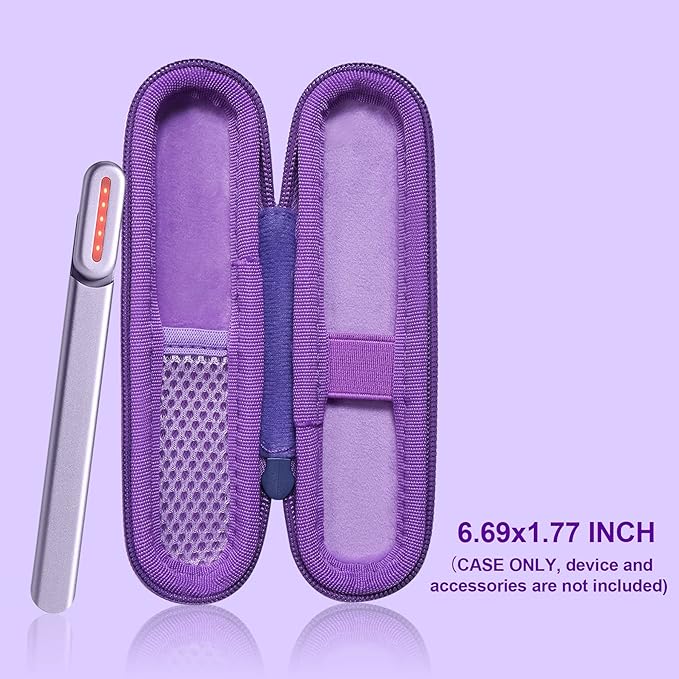 co2CREA Hard Carrying Case Compatible with SolaWave 4-in-1 Facial Wand/Radiant Renewal Wand (V2.0)