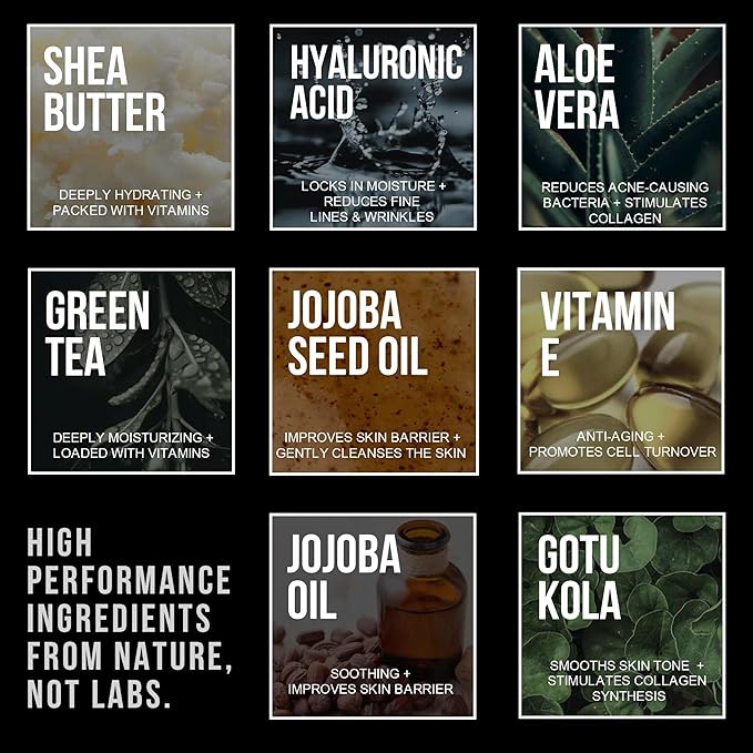 RUGGED & DAPPER Daily Duo Skincare Set for Men | Includes Age + Damage Defense Moisturizer & Daily Power Scrub Face Wash