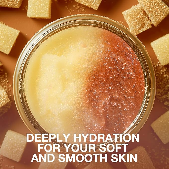 Brown Sugar Scrub, Sugar Scrub For Body, Exfoliating Body Scrub For Smooth And Moisturized Skin, Natural Gifts For Women, 9.52oz