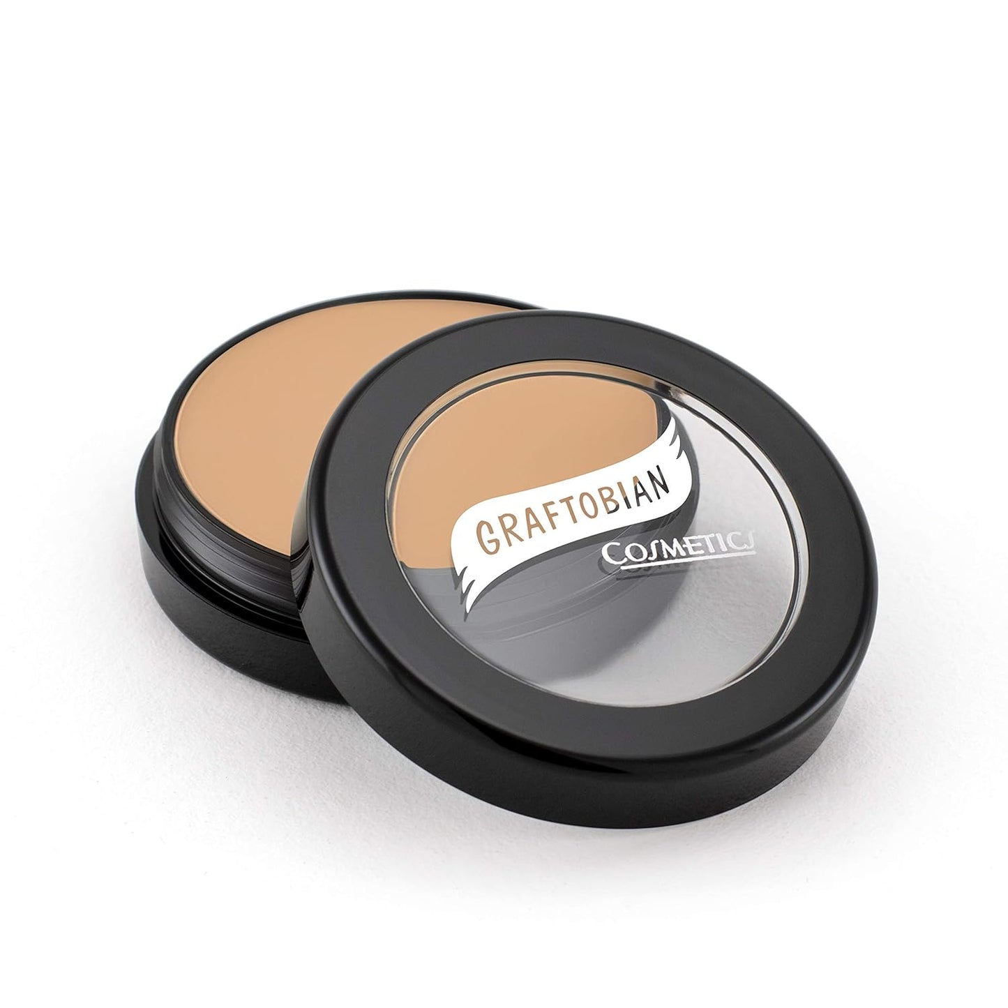 Graftobian HD Glamour Crème Foundation 1/2oz, Weightless Full Coverage Makeup, 65 Inclusive Shades, For All Skin Types, Natural or Full-Glam Looks, For Professionals and Beginners, Femme Fatale