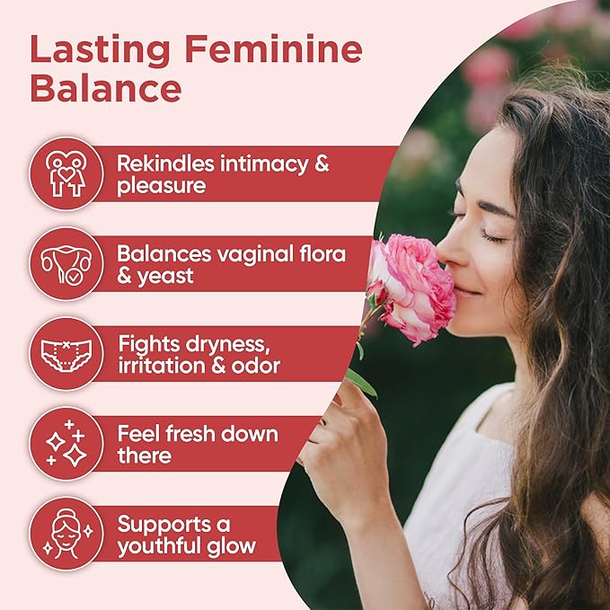 BB Company Radiancy | Vaginal Probiotics for Vaginal Dryness, pH Balance | Fights Itch, Odor | Anti-Aging | Hyaluronic Acid, Probiotics, Vitamin C, Multi Collagen | 120 Ct