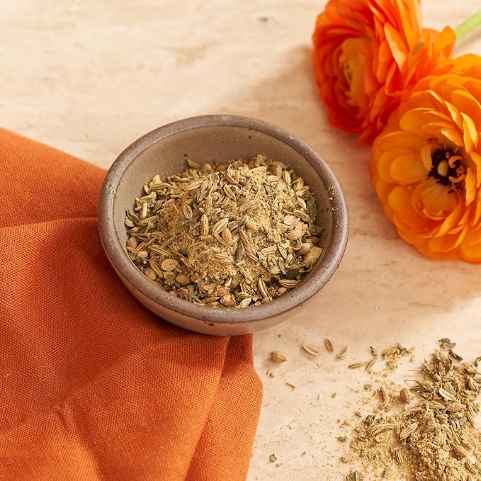 Divya's Detox Tea, Ayurvedic Herbal Tea with Gentle Cleansing Herbs, Helps with Digestion, and More, Caffeine Free, Organic, Non-GMO, Ayurvedic, Loose Leaf Tea