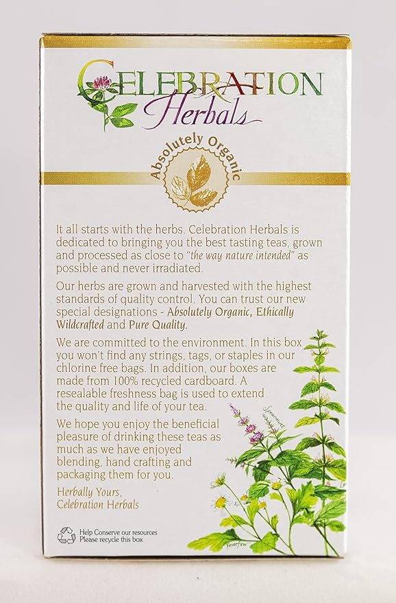 CELEBRATION HERBALS Sage Leaf Organic 24 Bag, 0.02 Pound