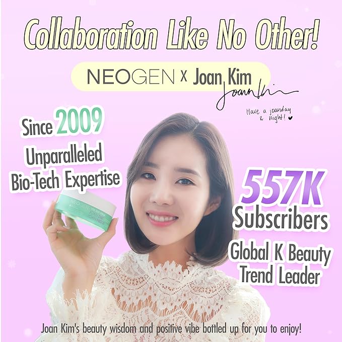 NEOGEN x JOAN KIM Vita Duo Night Cream (50 g / 1.76 Oz) – Hydrating & Cooling & Relaxing Night Cream with Vitamin E and Lavender – Korean Skin Care