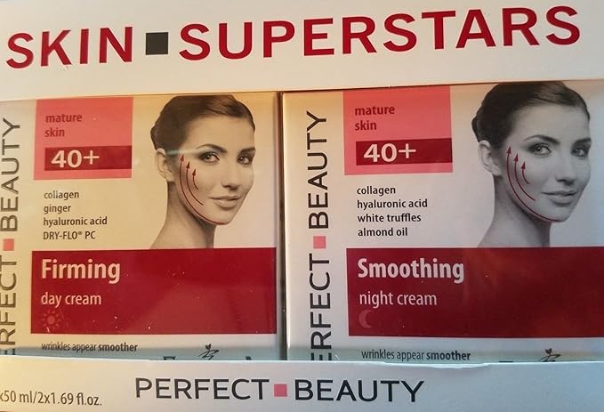 Skin Superstars Perfect Beautiful Mature Skin 40+ Firming Day/ Smoothing Night Cream