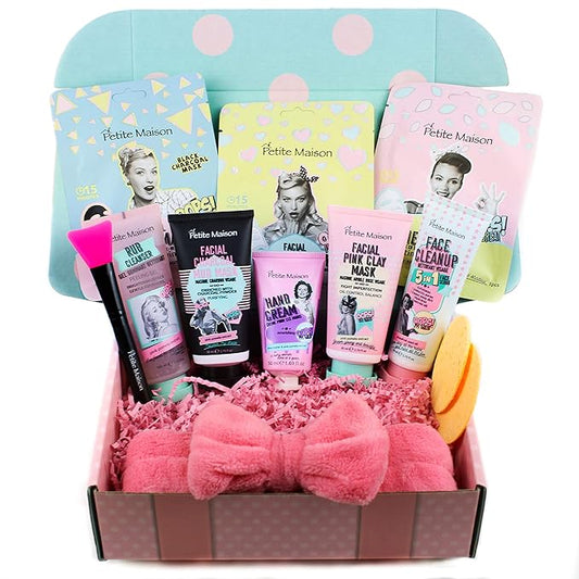 Skincare for Teens - Gift Set for Women - Spa Baskets - Birthday Gift Basket - Skincare Set - Spa Gift Set - Make Up Gift Basket - Spa Kit - Spa Box - Mother's Day Gift Basket