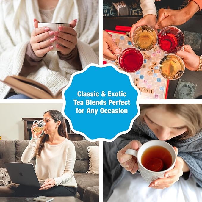 Tiesta Tea - Ginger Citrus Herbal Tea | Loose Leaf | Lemon Ginger with Mint and Chamomile | Herbal Bags Alternative, Hot or Iced, Caffeine-Free | Refillable Tin, Brews 50 Cups | 3 Ounce