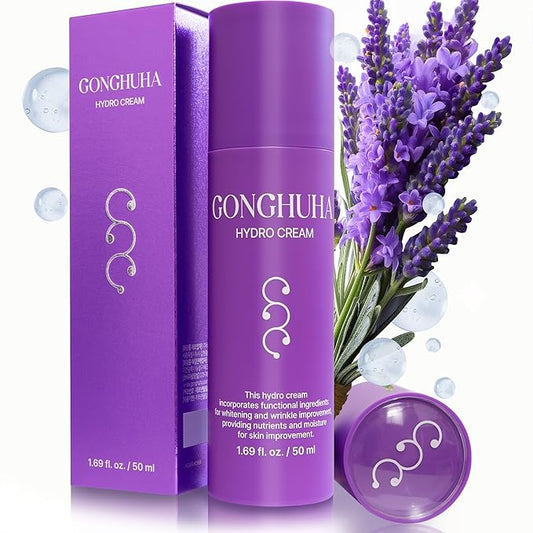 Hydro Cream – Lightweight Ultra-Hydrating Face Moisturizer for Glowing Skin | 50ml (1.69 fl oz) with Hyaluronic Acid & Cica | Korean Skin Care