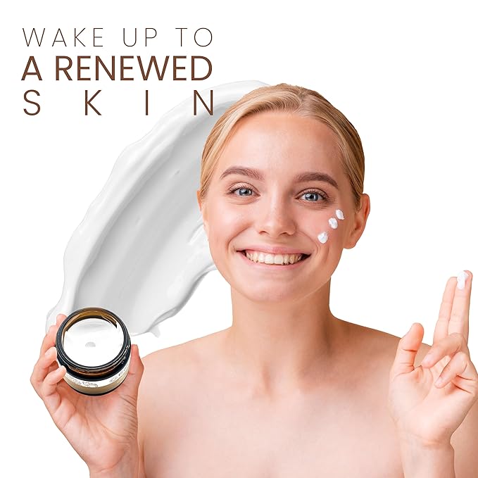 E2H Nourishing Night Cream with Lavender and Peony | Rejuvenates & Nourishes | Firms & Evens Tone | Dewy Radiant Glow