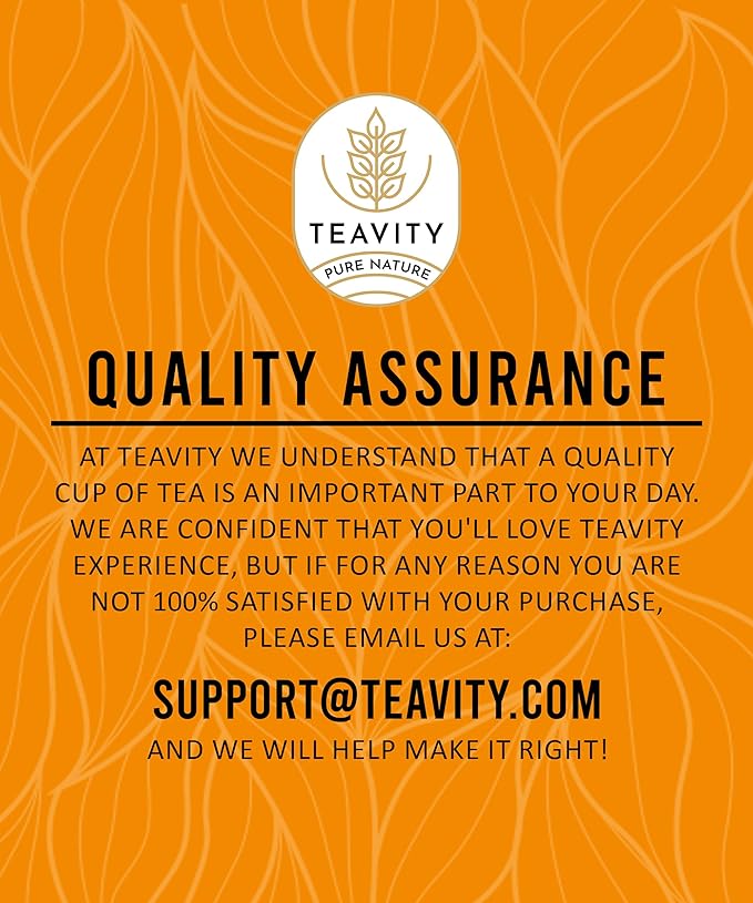 Organic Chamomile Tea Pods for Keurig - Decaf Tea Pods - Pleasant Chamomile by Teavity (12 Tea Pods)