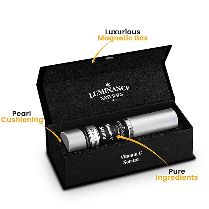 Super Vitamin C Serum for Mature Skin with Hyaluronic Acid, and Aloe Vera - Hydrating, Lifting, Face Wrinkle & Age Spot Reduction, Anti-Aging Skincare, Super C Serum (1.7 fl oz)