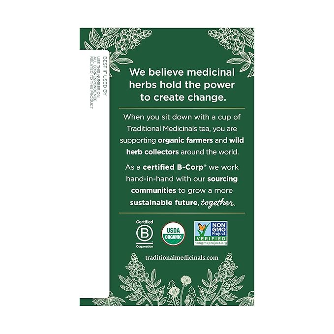 Traditional Medicinals Tea Peppermint Organic, 16 ct