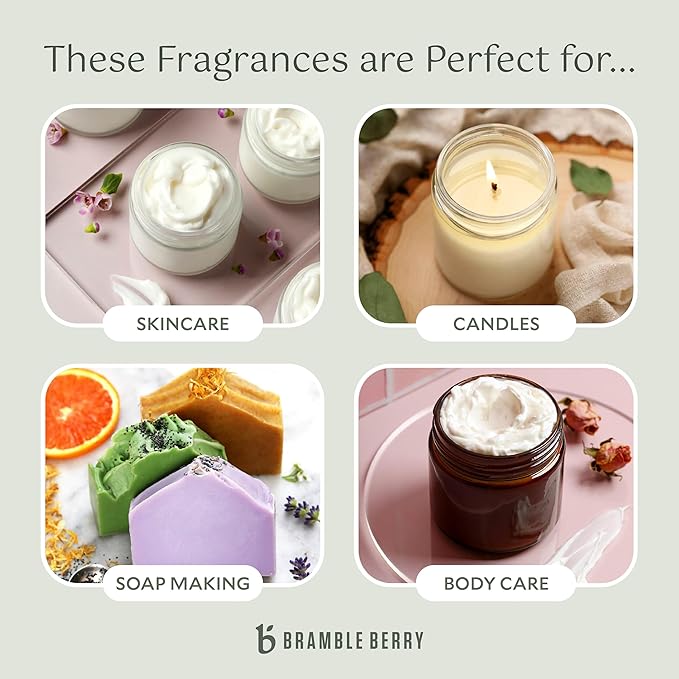 Bramble Berry Apple Sage Fragrance Oil (2 Fl oz) | Great for Making DIY Soap, Candles, Lotion, Bath Bombs, Skin & Body Care | Vegan, Phthalate & Paraben Free