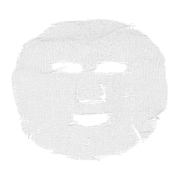 ZJchao Gauze Masks Facials,Mask Water Absorption Disposable DIY Facial Mask Strong Permeability Gauze Pre cut Facial Paper Sheet Facial Mask for High Frequency Facial Treatments and Masks