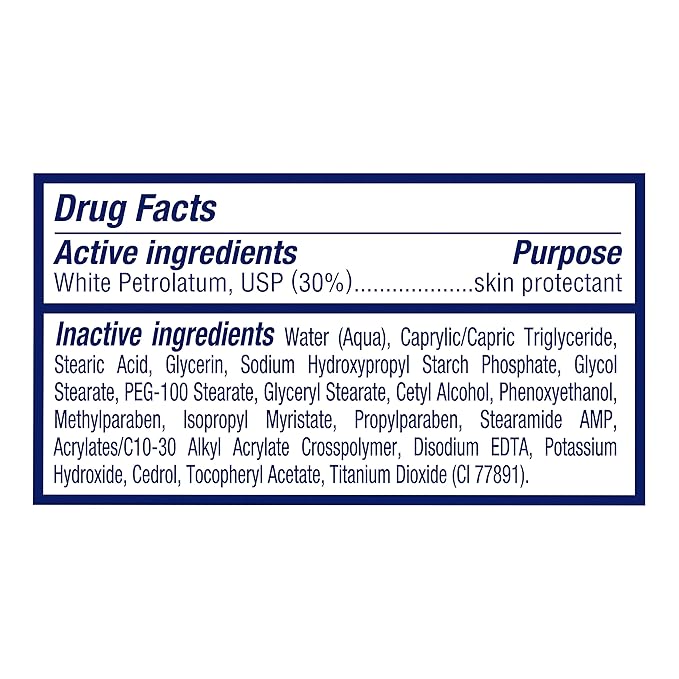 Vaseline Intensive Care Body Cream Deep Moisture 4 pk with Healing Petroleum Jelly & Vitamin E Rich & Smooth for Dry Skin 9 oz