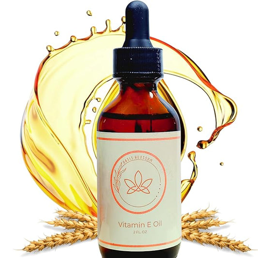 Organic Vitamin E Oil for Skin, Face & Scars - Pure & Natural Liquid Formula - 74000 IU - 100% Pure & Natural Vitamin E Oil - 2 Fl. Oz.