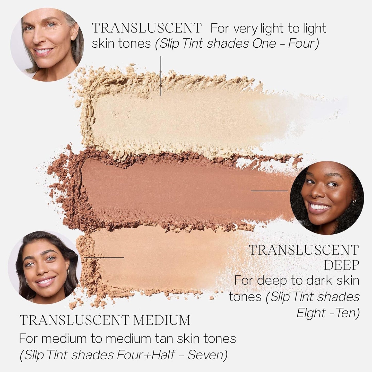 Saie Airset Radiant Loose Setting Powder - Weightless Translucent Powder to Set, Smooth + Diffuse - Formulated with Hydrating Squalane - Translucent Deep (0.14 oz)