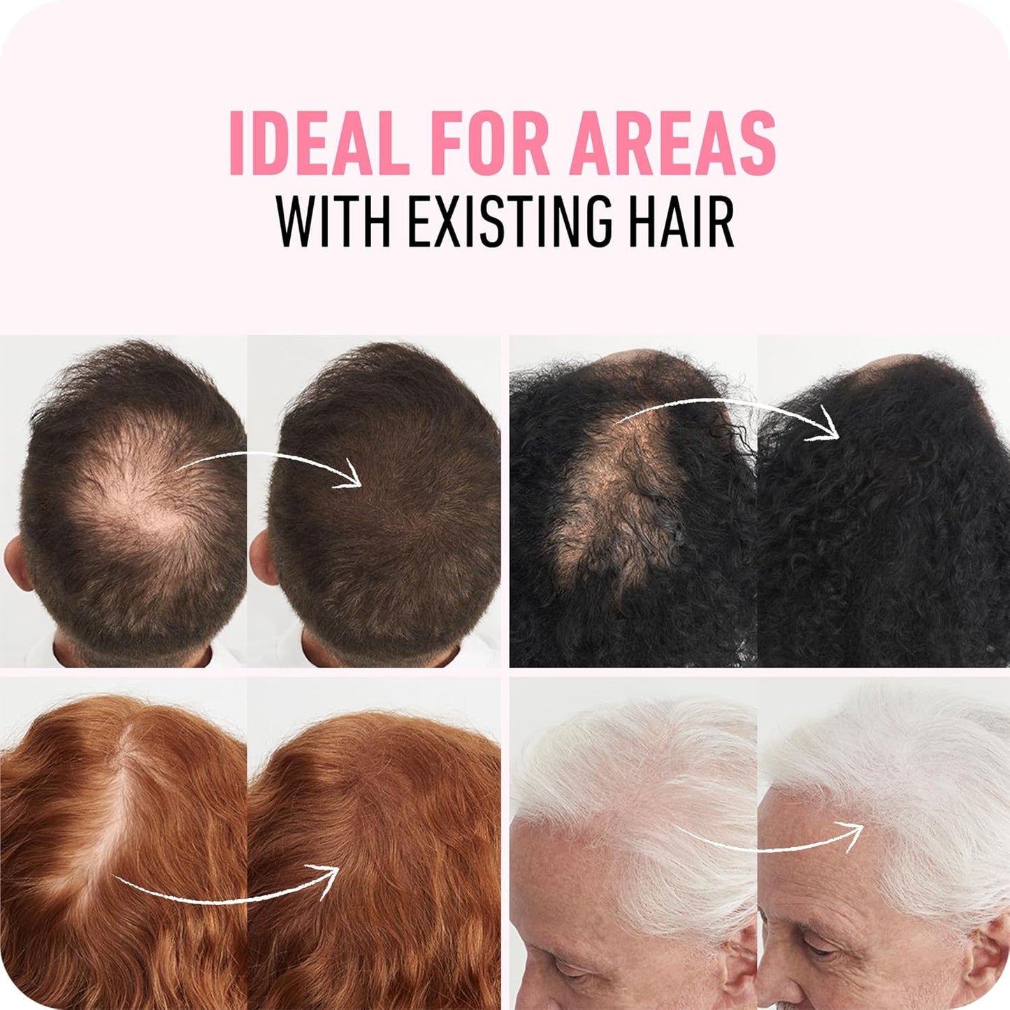 BOLDIFY Hair Fibers (28.5g) - Fill In Thinning and Fine Hair for an Instantly Fuller, Thicker Look - 14 Shades for Women & Men - Light Brown