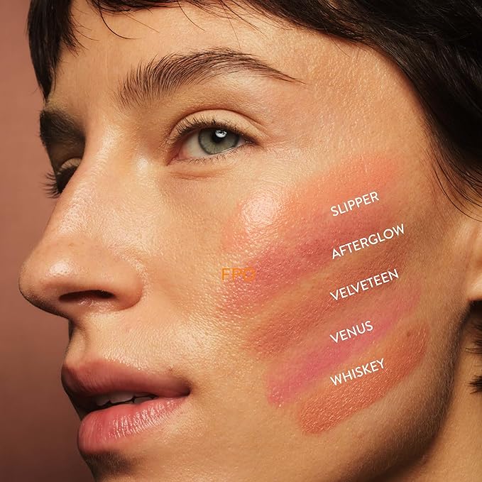 goop Beauty Vitamin C Eye Cream and Cream Blush Bundle | 0.5 oz Brightening Eye Cream for Dark Circles & Puffy Eyes | 0.5 oz Soft Fuchsia Cream Blush for a Sheer Pop of Color on Lips & Cheeks