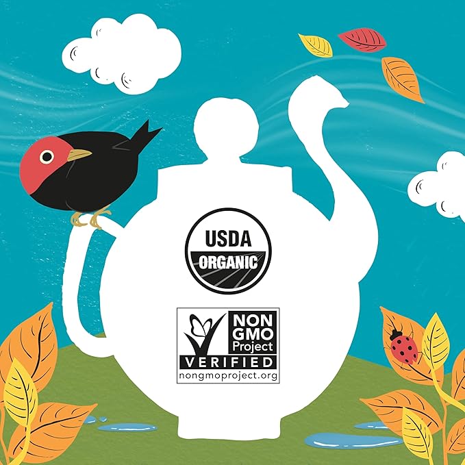 Clipper Tea Snore and Peace Chamomile & Lavender Herbal Tea – Caffeine Free, USDA Organic, Great Hot or Iced – Comfortingly Floral, Natural, Fair & Delicious – 20 Tea Bags