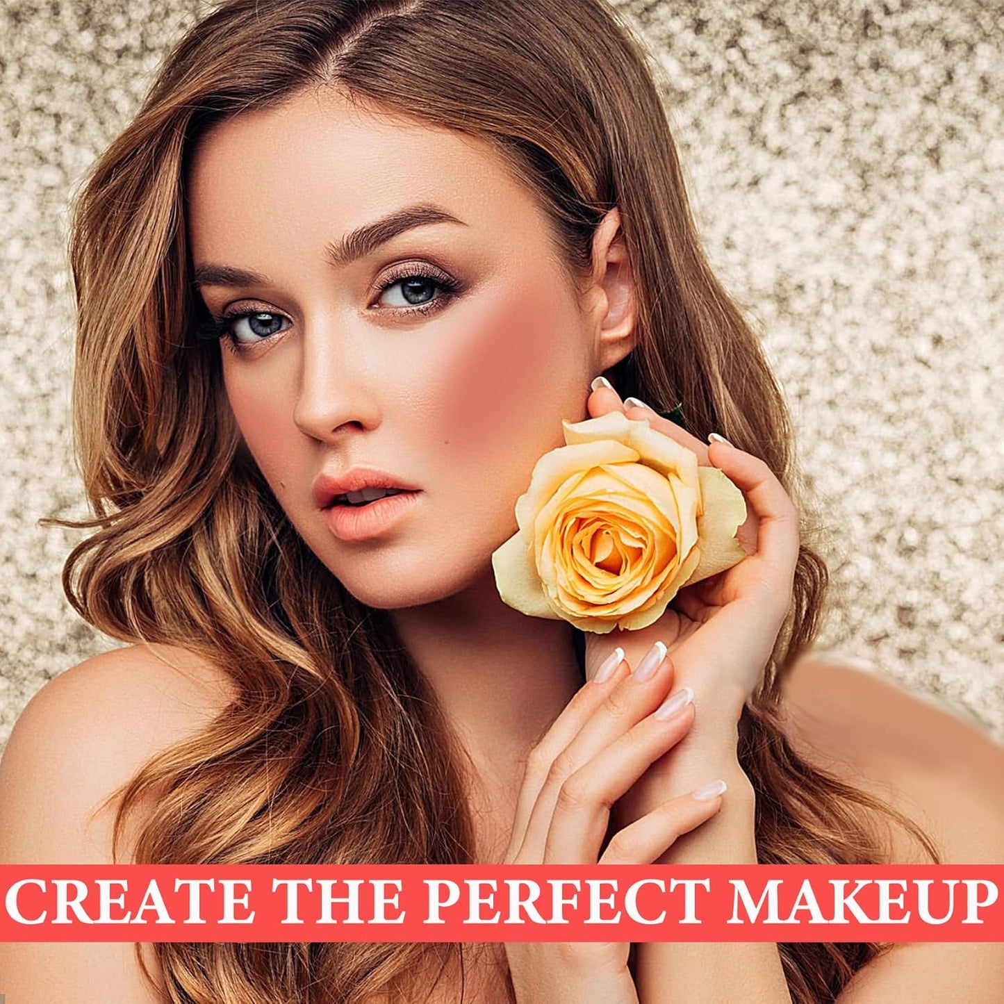 Cream Blush Stick Makeup,Blush Stick for All Skin Tones,Easy to Color,Soft Long Lasting Lightweight Blush Face Makeup Stick,Waterproof Multi Stick for Cheeks & Lip & Eyes（#103）