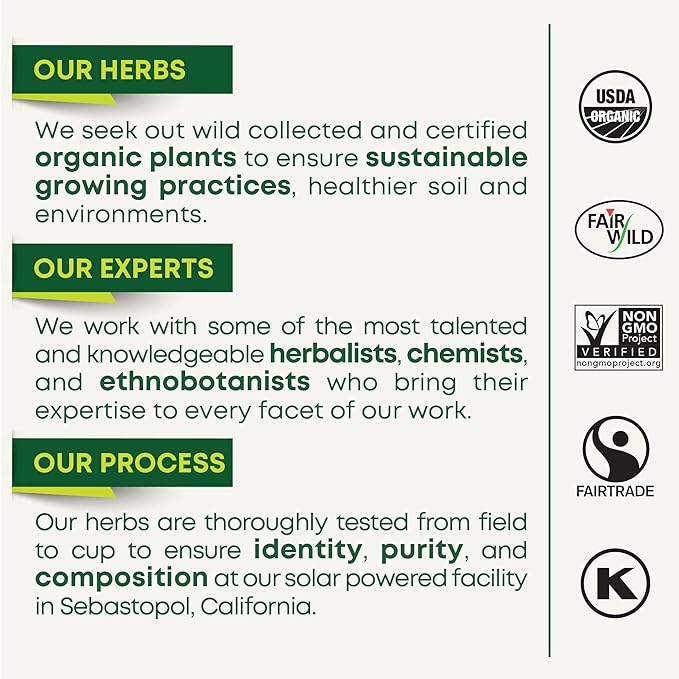 Traditional Medicinals Tea, Herbal Cold Care Seasonal Tea with Elderflower Spice, 96 Tea Bags(Pack of 6)