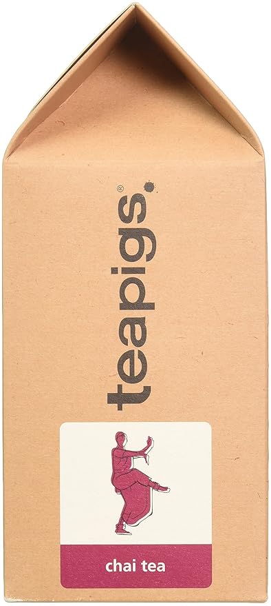 Teapigs Chai Tea Bags Made With Whole Leaves 50 Count (Pack of 1)