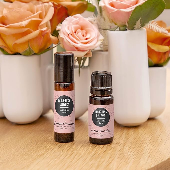Edens Garden Labor-Less Delivery Essential Oil Blend- 100% Pure Premium Grade, Undiluted, Natural, Therapeutic, Aromatherapy, The Best for Skin, Face, Humidfiers 30 ml (1 fl oz)