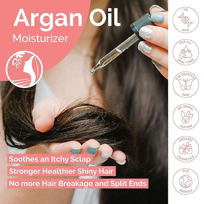 Fatima's Garden Argan & Orange Blossom Oil - Moisturizing Oil, 100ml