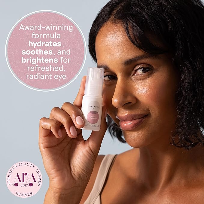 Balance Me Gift Set Renew + Revitalise Vitamin C Repair Serum, Wonder Eye Cream, 2 award winning products, Renew and Revitalise skin, Vegan/Natural Skin Care - 1 each