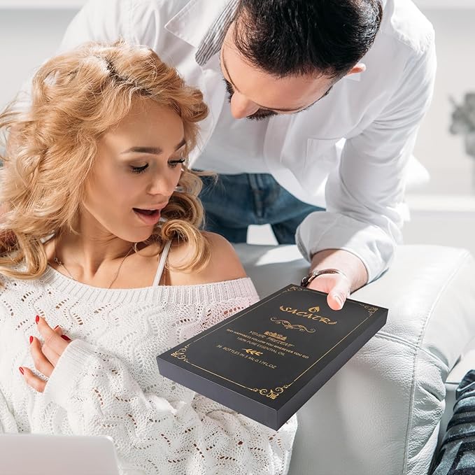 Pure Essential Oils Set - 36 Scents for Aromatherapy, Diffuser, Massage & DIY (5mL Each)