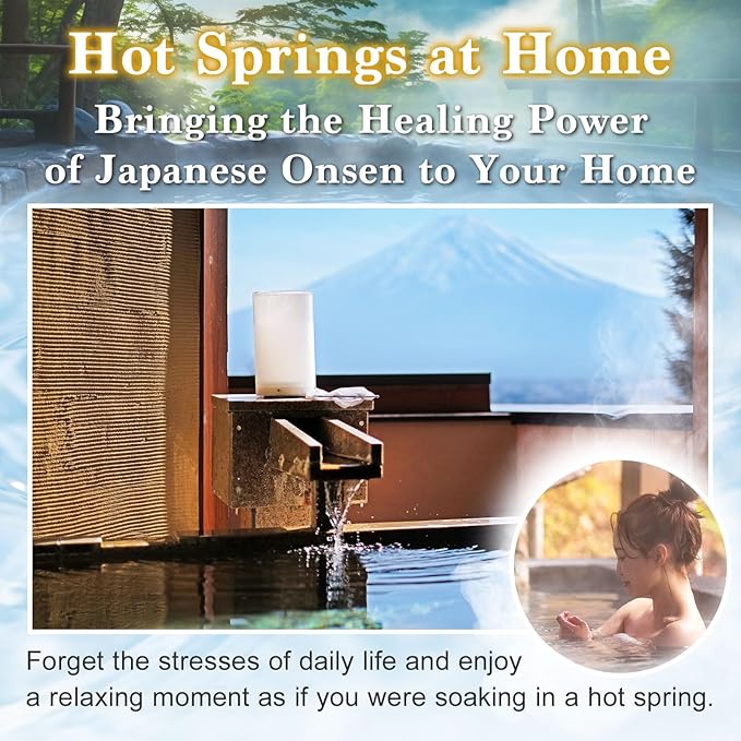 Japanese Hot Spring Bath Salt Onsen Thick Creamy Texture, Powder 600g (15 Baths) (Onso Colorless)