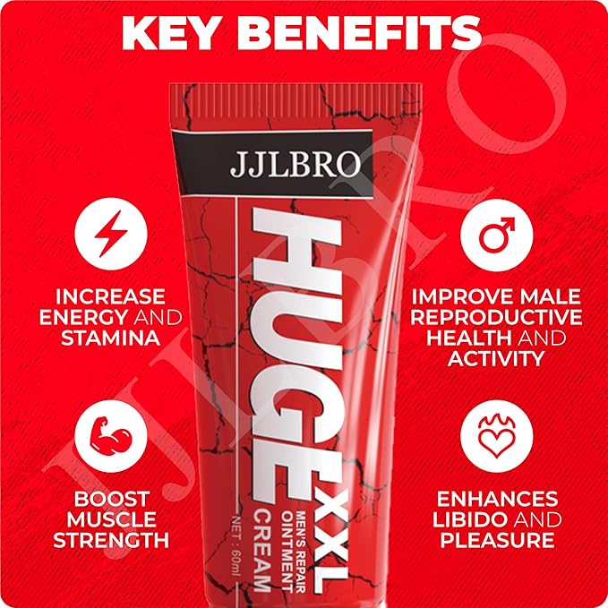 Extra Strength Massage Cream for Super Men – Power Massage Gel for Increase Size, Thickness, Strength to be Longer and Stronger (Huge XXL Cream)