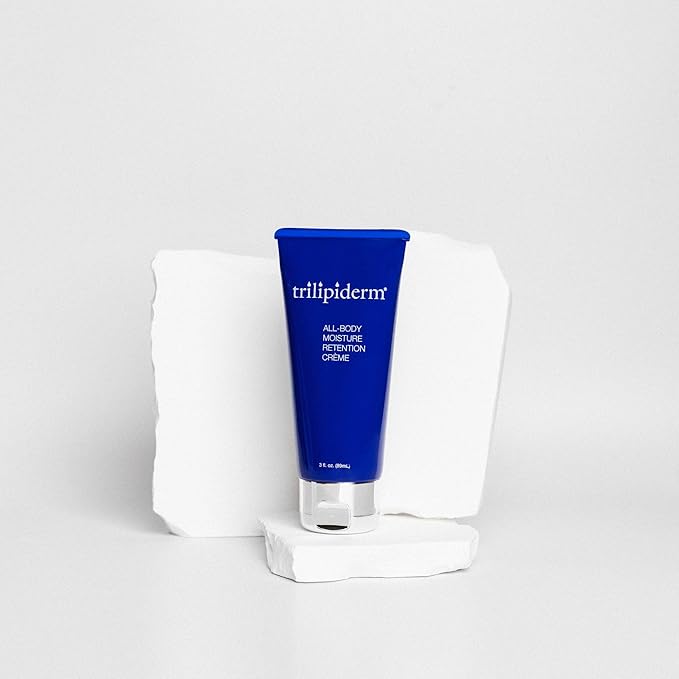 Trilipiderm Weekender Bundle - All-Body Moisture Retention Crème 2-Pack Travel Size – 1x SPF 30 Broad Spectrum Sunscreen 3 oz + 1x Original Formula 3 oz