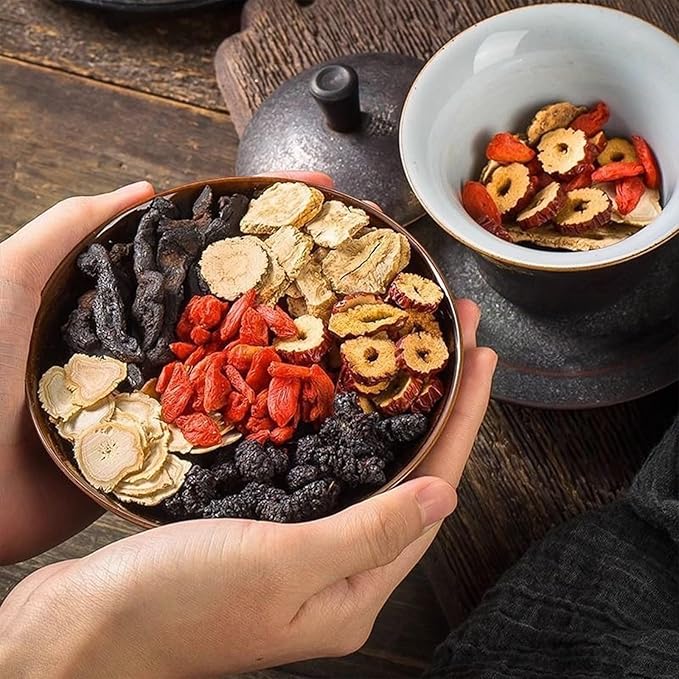 Formula Ginseng Treasure Tea, Kidney Tea Formula Ginseng Six Treasure Tea, Kidney Cleanse Tea, Organic Kidney Cleanse Herbal Tea, Kidney Tea (20pcs)