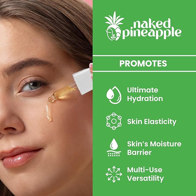 Tropical Oil - Hydrating Facial with Fruit Extract - Moisturizer, Barrier Protection & Elasticity for Face, Neck, Hair & Body - 1oz