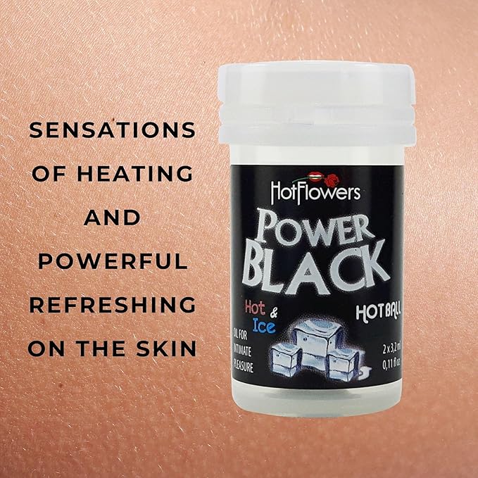 Hot Ball Set - Hot&Ice, Shock, Xana Loka, Power Black - Hot Flowers Hot Balls – Brazilian Ball