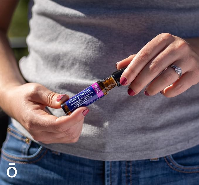 doTERRA Clary Calm Essential Oil Blend for Women - 10 ml (2 Pack)