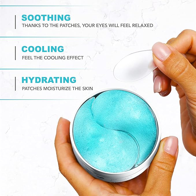 Under Eye Patches For Puffy Eyes And Dark Circles - Retinol Collagen Under Eye Masks - Reduce Wrinkles & Bags - Skin Treatment Pads - Anti Aging Moisturizer Mask For Women Gift - 60 Gel Pads