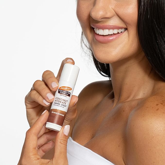 Palmer's Coconut Oil Formula Mini Easter Basket Stuffers (6 Piece) - Moisturizing Body Oil, Intensive Body Lotion, Swivel Stick Balm, Hand Cream, Lip Balm, Hydrating Skin Care for Dry Skin