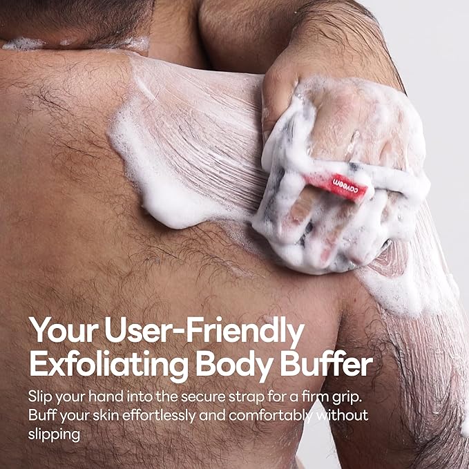 Exfoliating Body Scrubber, Bath and Body Scrub Buffer, Body Exfoliator for Remove Dead Skin, Gentle and Rough Lightweight Sponge for Shower (2 Pack)