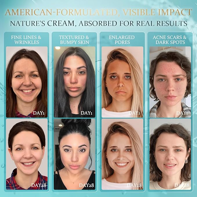 Anti-Aging Face Repair Night Cream - Hydrate Natural Formula for Wrinkles & Fine Lines Hydrating Moisturizing Daily Facial Moisturizing Cream Repair, 1.75 Fl Oz