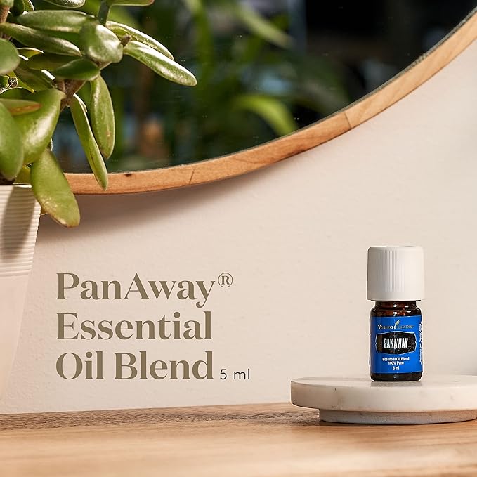 Young Living PanAway Essential Oil Blend - Clove, Helichrysum, Peppermint, and Wintergreen - 5 ml