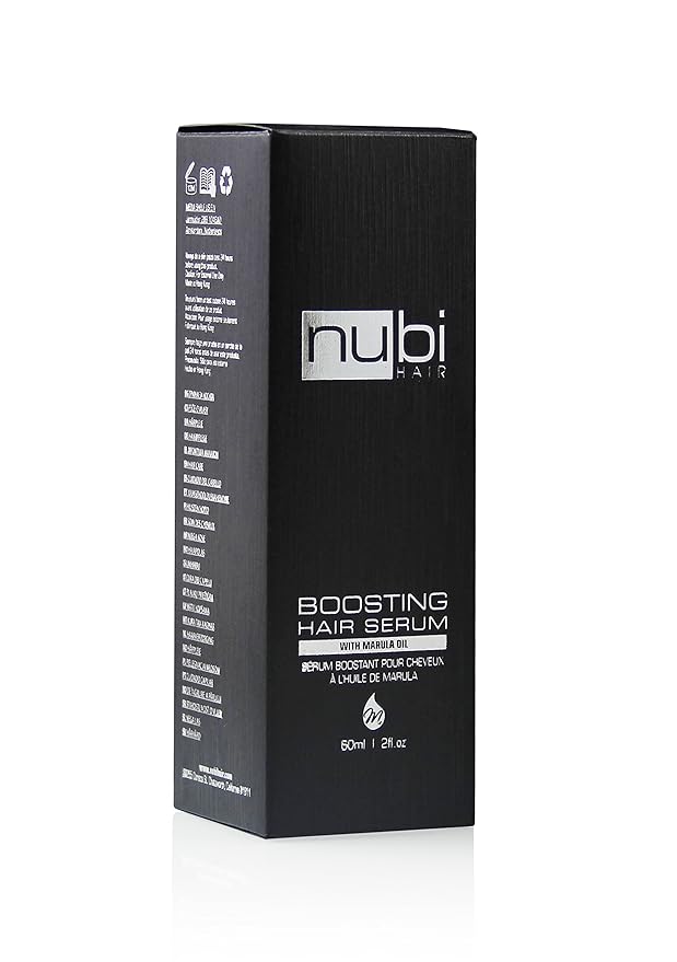 Silky Smooth Hair Serum for All Hair Types, Contains Marula Oil, Aloe Vera and Vitamin E, Non-Greasy Formula, Boosts Shine and Promotes Hair Growth, 2 Fl. Oz. / 60 Ml. (3 Pack)