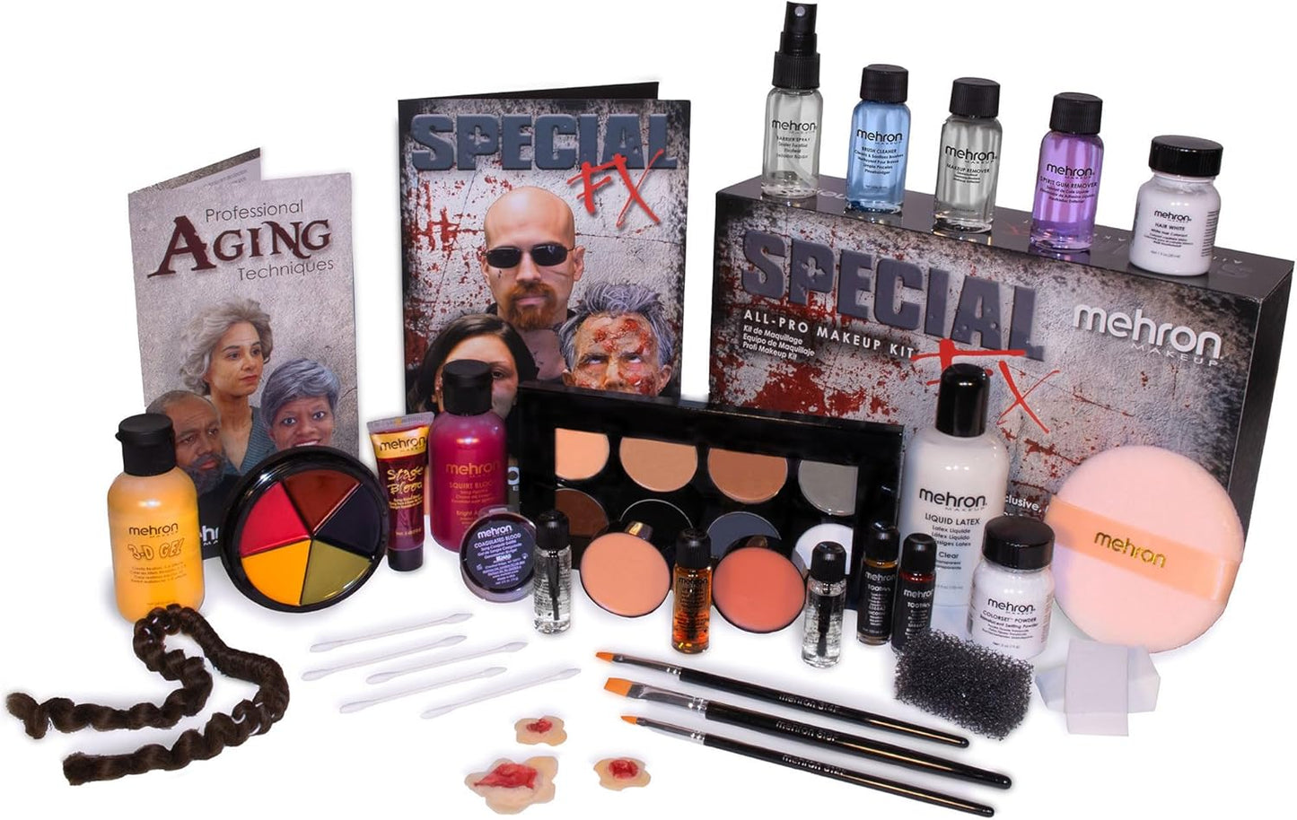 Mehron Makeup Special FX All-Pro Makeup Kit | Complete Professional Stage Makeup Kit | Special Effects Makeup Kit for Theatre, Halloween, & Cosplay