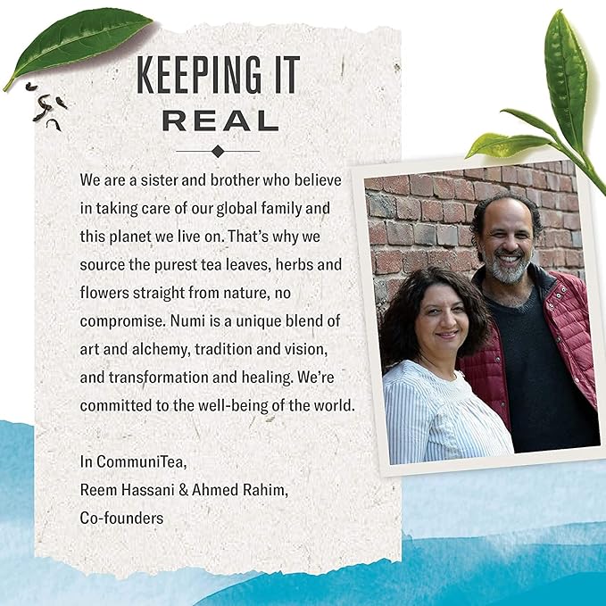 Numi Organic Tea Chocolate Pu-erh, 16 Count (Pack of 6)