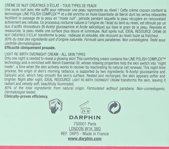 Darphin Ideal Resource Overnight Cream, 1.7 Ounce