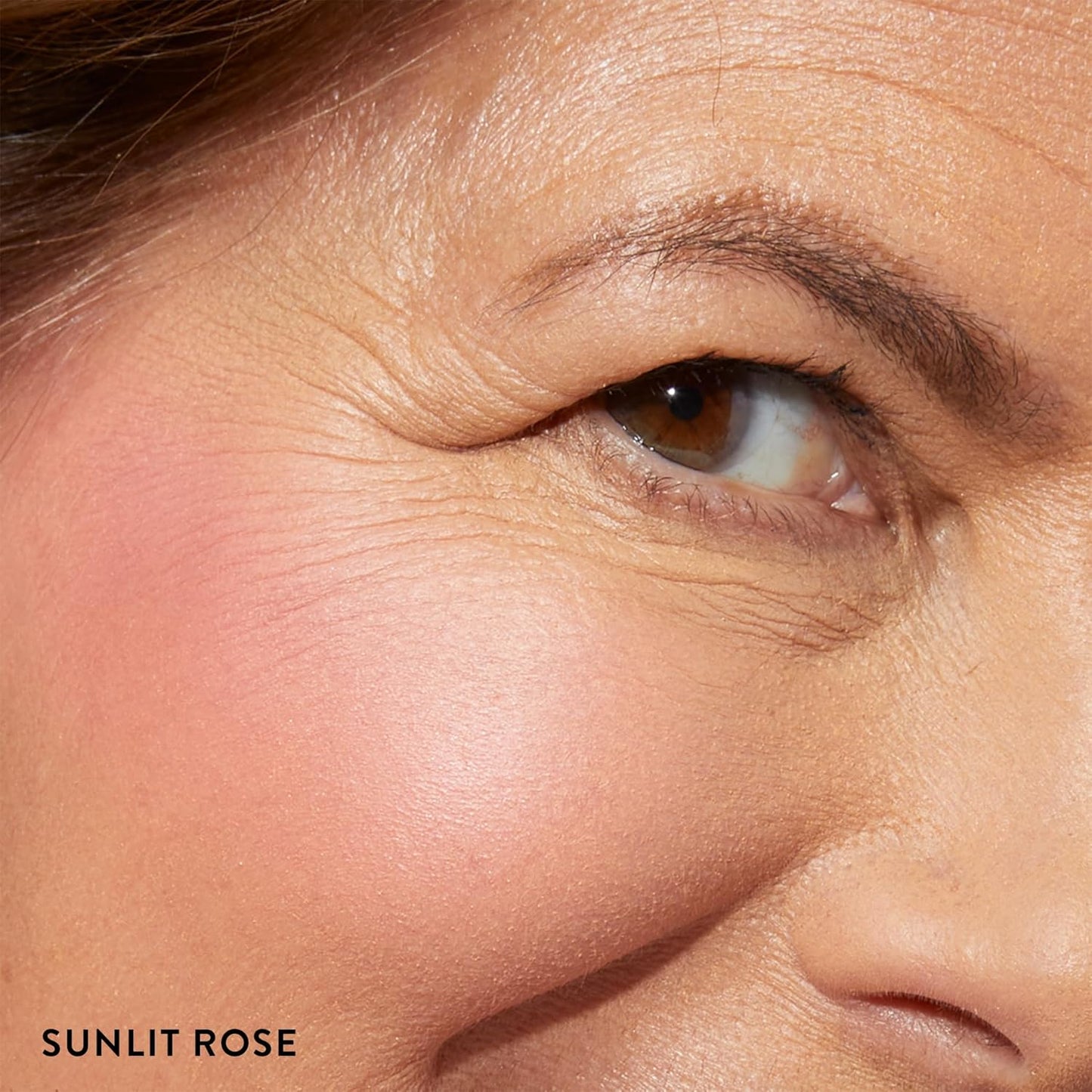 LAURA GELLER NEW YORK Dermatologist Approved - Baked Blush-n-Brighten Marbleized Blush- Sunlit Rose Creamy Lightweight Satin Finish